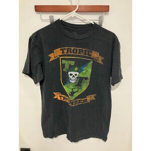 Tropic Thunder 2008 Promotional Movie T-Shirt, Black, Size Medium
